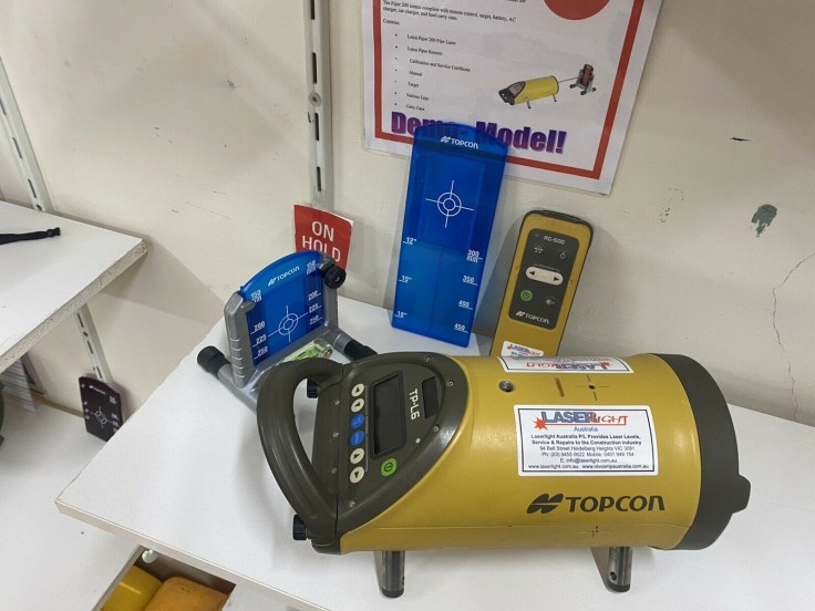 Topcon TPL 6 Green Pipe Laser Level-1